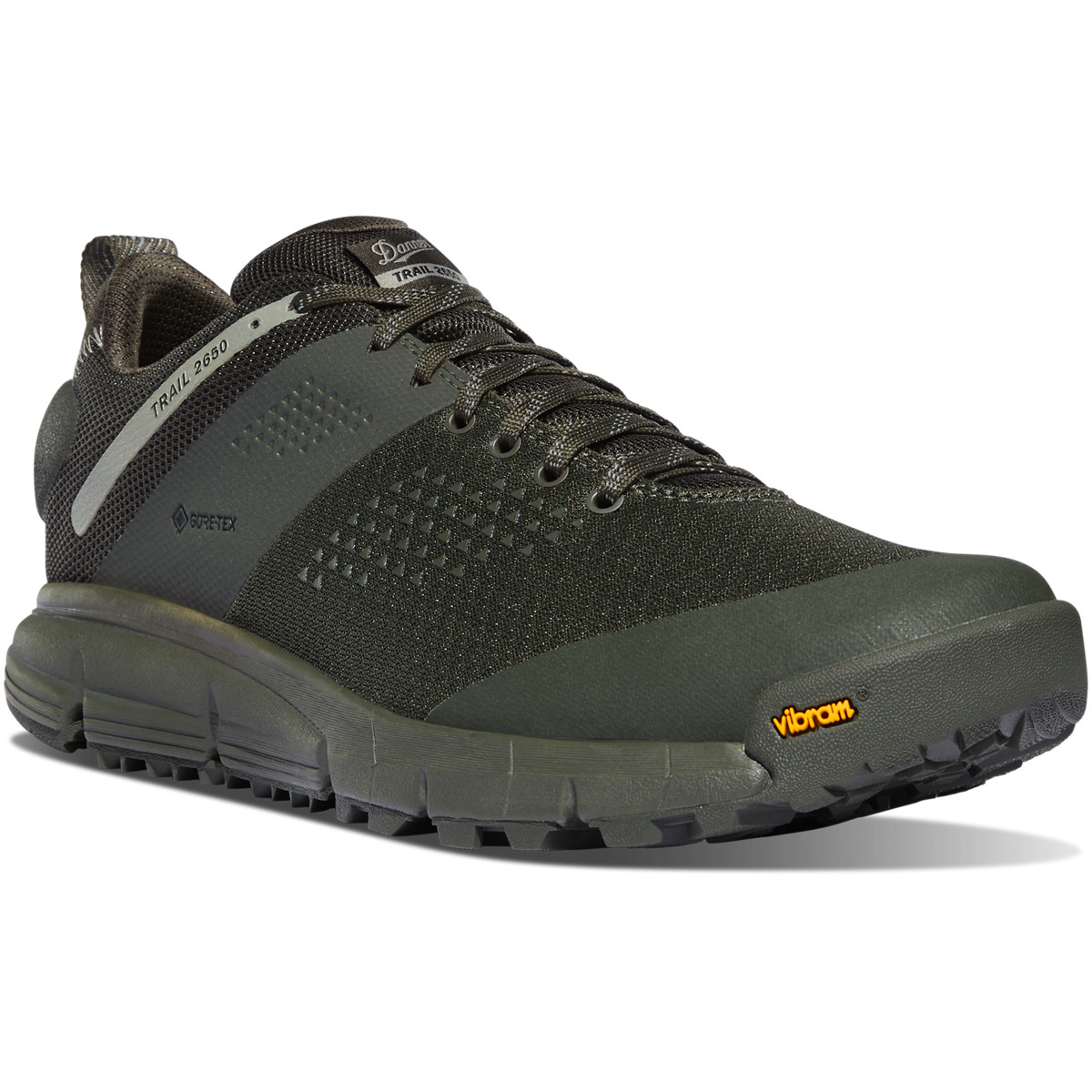 Danner Mens Trail 2650 Mesh GTX Hiking Shoes Dark Green - SVJ069752